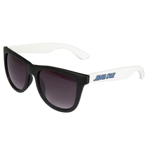 Classic Strip Sunglasses (Black/White)
