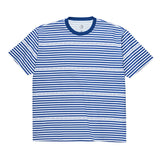 Stripe Logo Tee (Blue)
