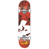Europe First Push (Red) Complete Skateboard 7.75