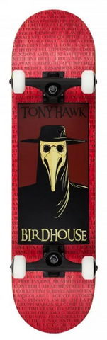 Plague Doctor (Red) Stage 3 Complete Skateboard