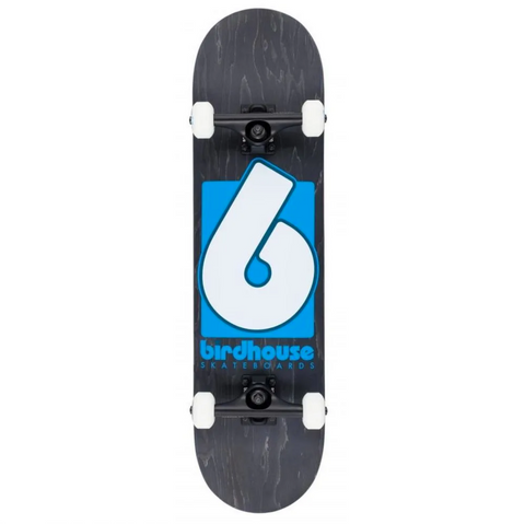 B Logo (Black/Blue) Stage 3 Complete Skateboard 8.0
