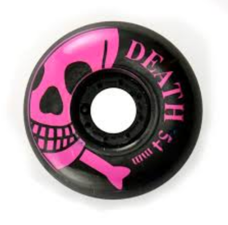 54mm Skulls (Black/Pink)