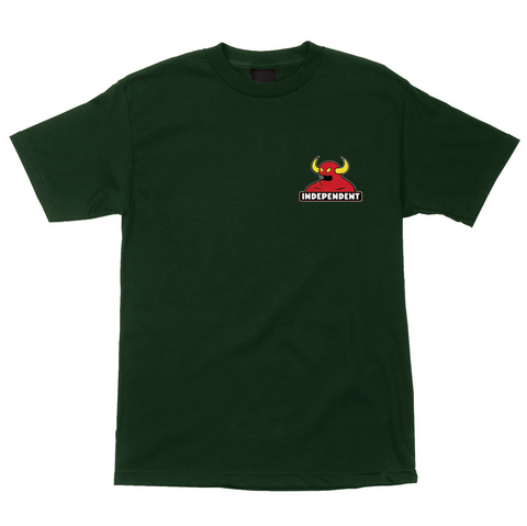 Indy x Toy Machine Mash-up Tee (Forest Green)