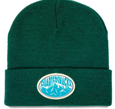 Mountain Patch Beanie (Forest Green)