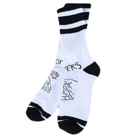 Snake Shake Socks (White)