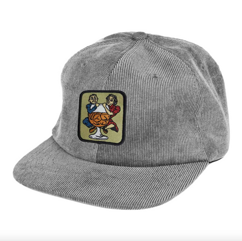 With a Friend 5 Panel Cap (Steel Grey)