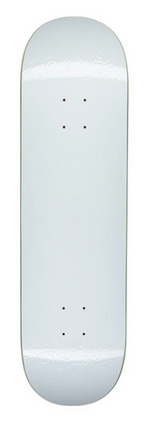 Stamp Embossed (White) Deck 8.5"