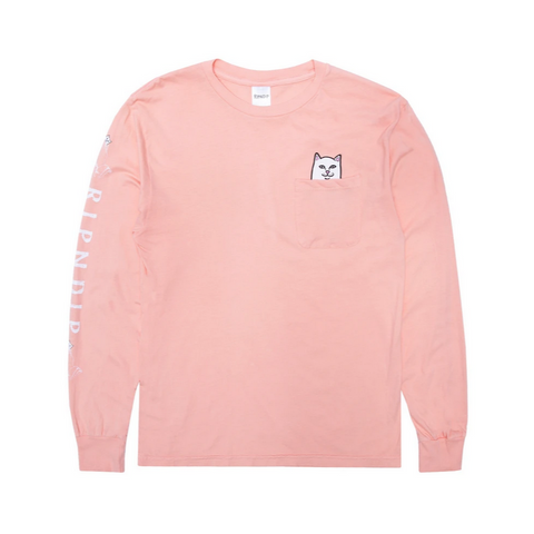 Lord Nermal Longsleeve Tee (Dusty Rose)