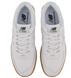 574 Court Skate Shoe (White/White)