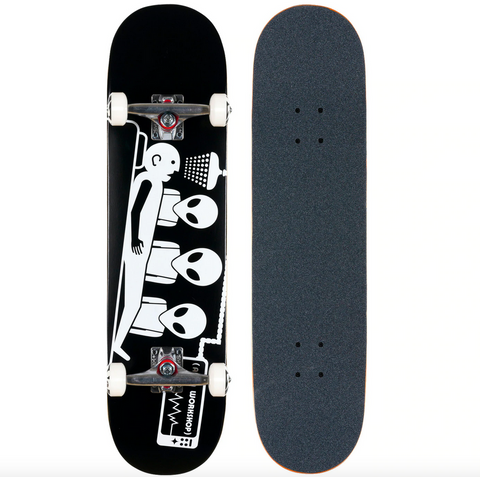 Abduction Complete Skateboard (Black) 8.0
