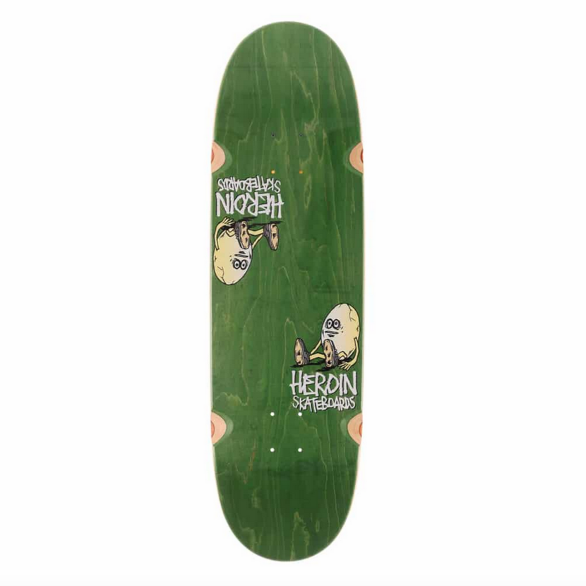 Heroin Skateboards | Symmetrical Egg Skateboard Deck | 9.25 Inches Heroin Skateboards | Symmetrical Egg Skateboard Deck | 9.25 Inches