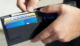 Embossed Skategoat Wallet (Black)