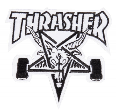 Skategoat Patch White/Black