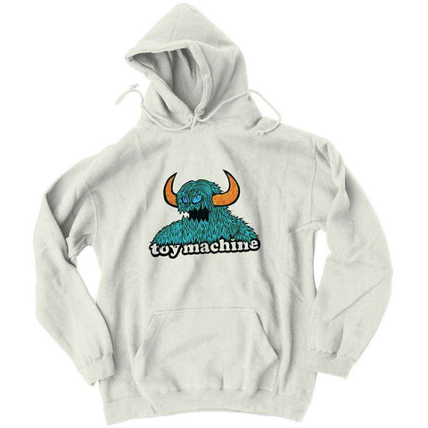 Furry Monster Hoodie (White)