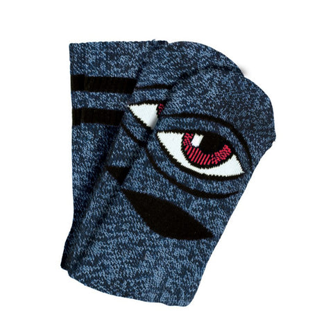 Sect Eye Sock (Blue/Heather)