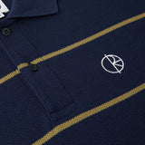 Stripe Polo Shirt (Navy)