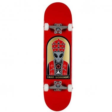 Priest Complete Skateboard (Red) 8.25