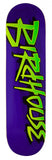 Splatter Logo Deck (Purple) 8.125