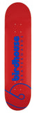 Team Logo Deck (Red) 7.75