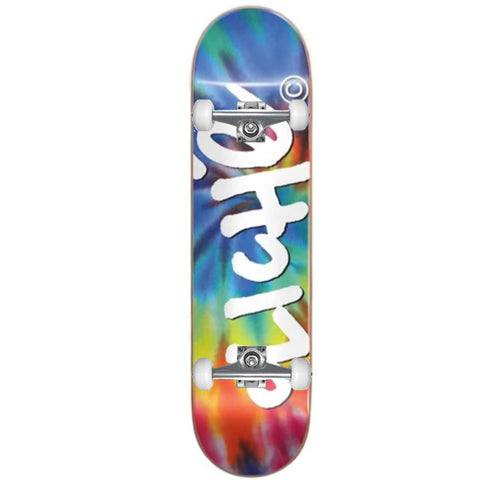 Handwritten Tie Dye Complete Skateboard