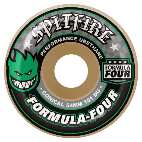 Conical F4 Green Wheels 101a