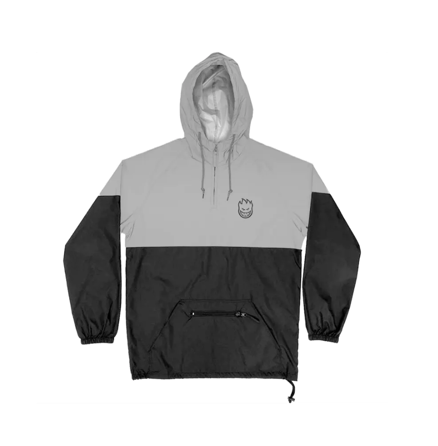 Spitfire Wheels Lil Big Head Hi Vis Pullover Jacket Legacy Skate Store