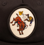 Horsey 5-Panel Cap (Black)
