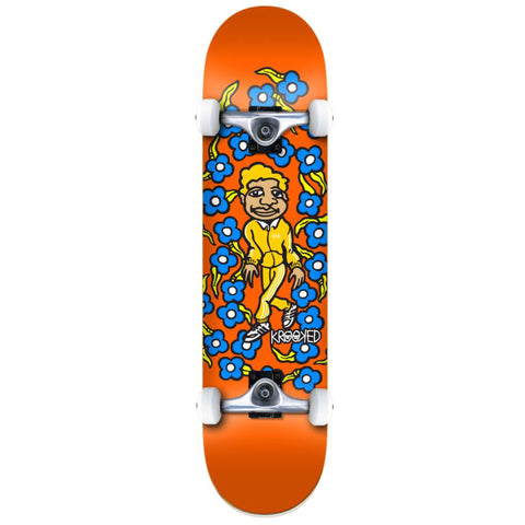 Sweatpants (Orange) Complete Mini Skateboard 7.3