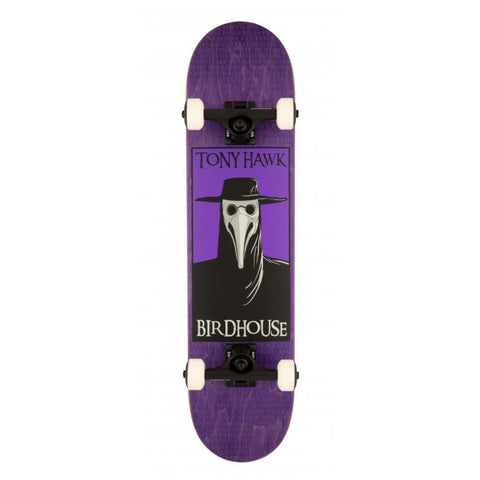 Plague Doctor (Purple) Stage 3 Complete Skateboard 7.5