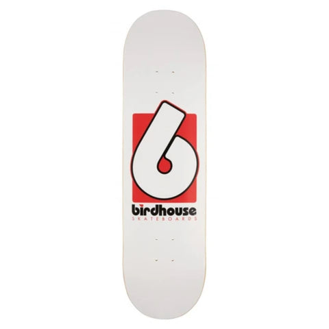 B Logo Deck (White) 8.5