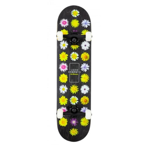 Armanto Floral (Black) Stage 3 Complete Skateboard