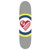 Skate Heart Deck (Grey) 8.25