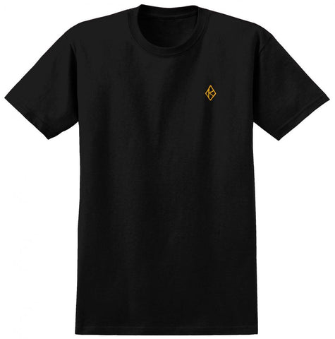 Diamond K EMB Tee (Black/Gold)