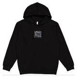 Legacy Skate Store Embroidery Hood (Black/White)