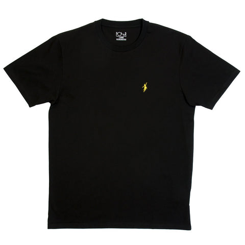 No Comply Teeshirt - Black/Yellow
