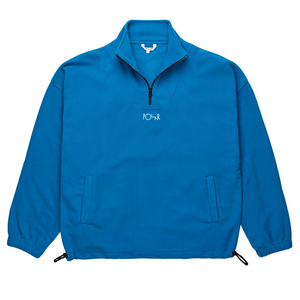 Polar Skate Co Lightweight Fleece Pullover Myknos Blue Legacy Skate Store