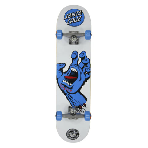 Screaming Hand (White) Complete Skateboard
