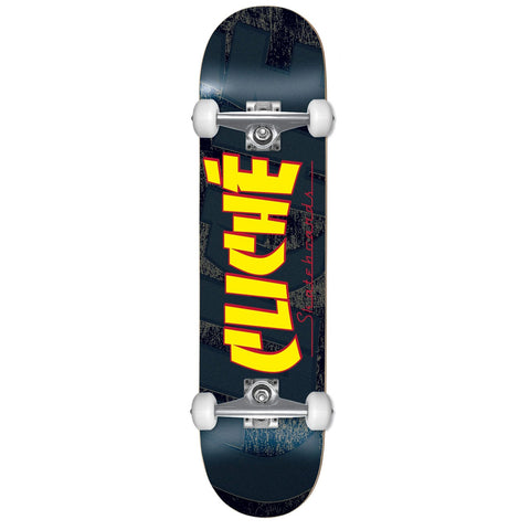 Banco Youth Complete Skateboard (Black/Yellow) 7.0"