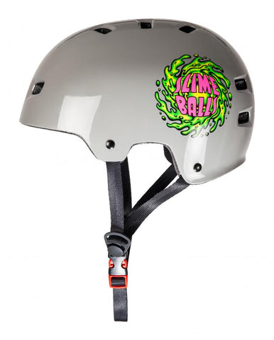 Bullet X Slime Balls Slime Logo Helmet (Grey)
