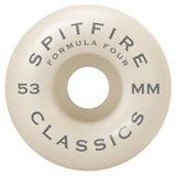 53mm 99a Formula Four Classics Wheels (Orange)