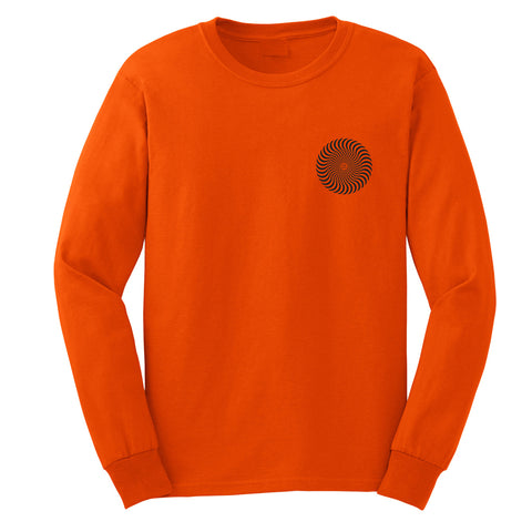 Classic Longsleeve Tee (Orange/Black)