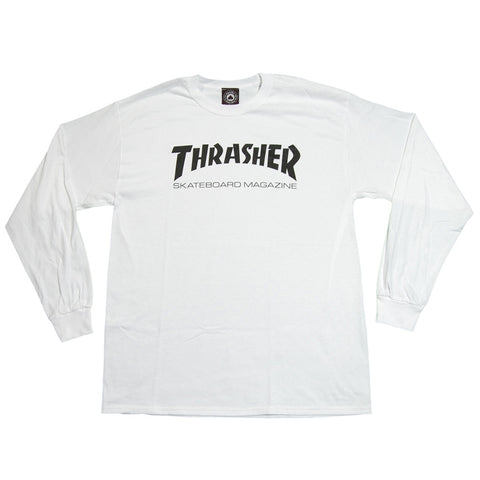 Logo Longsleeve Tee (White)