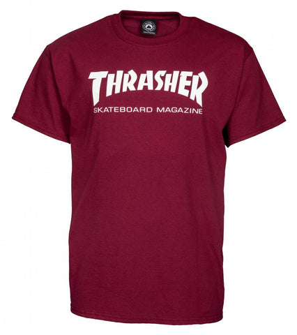 Thrasher Logo Tee (Maroon)