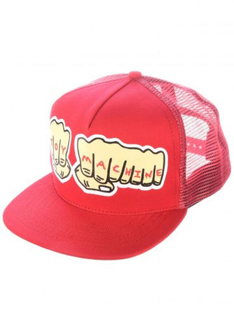 Fists Mesh Cap (Red)
