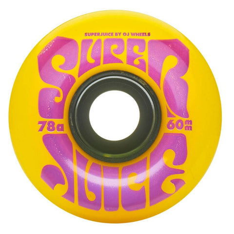 60mm Super Juice Wheels (Yellow)
